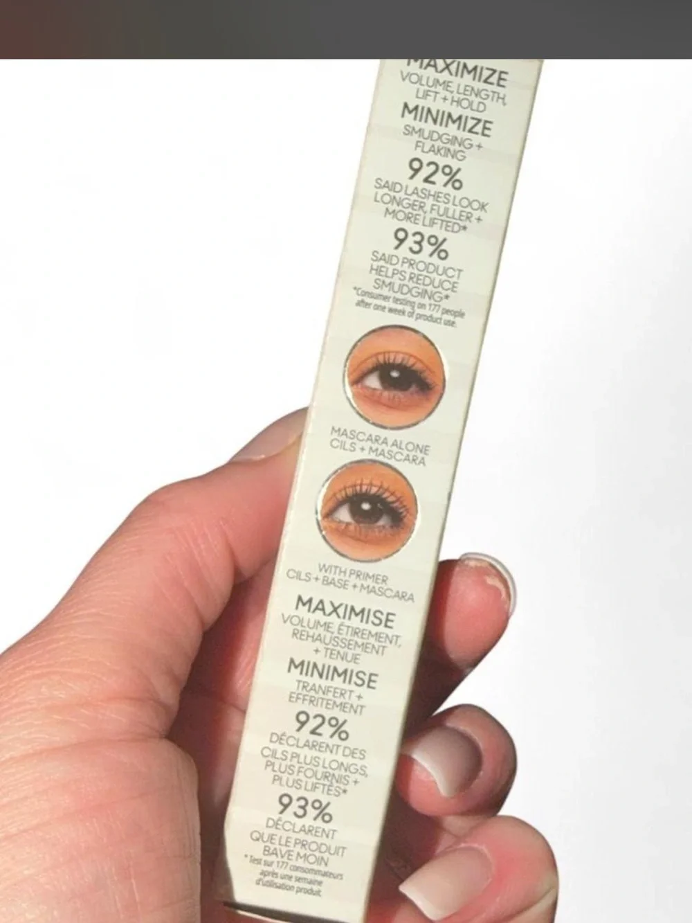 MAC Cosmetics Stack Legit Lift Lash Primer - White/Cream Packaging